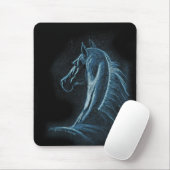 Pferdeprofil Mousepad (Mit Mouse)