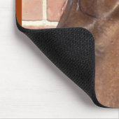 Pferdeprofil Mousepad (Ecke)