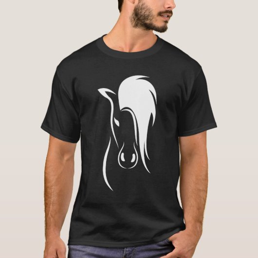 Pferderasse Liebe Reiten T-Shirt (Vorderseite)