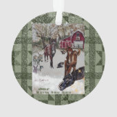 Pferderasse Ornament (Rückseite)