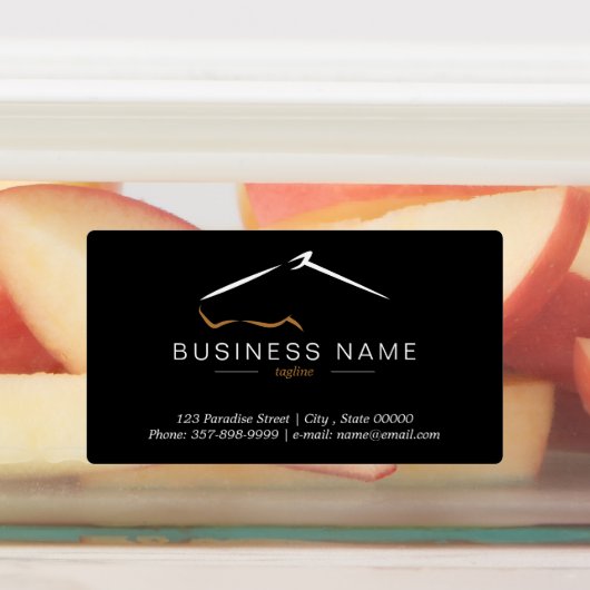 Pferderasse | Pferdefarm Etiketten (Befestigt)