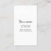 Pferderasse | Pferdefarm Terminkarte (Rückseite)