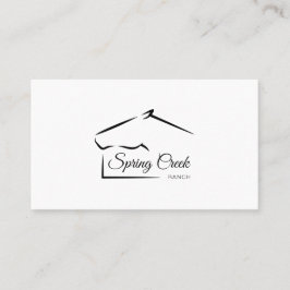 Pferderasse | Pferdefarm Visitenkarte