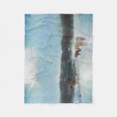 Pferderasse, Scheunen und Schneebemalung Fleecedecke (Vorderseite)