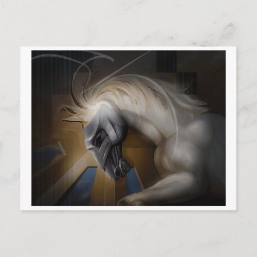 Pferderaum Postkarte (Vorderseite)