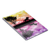 Pferdereflexions-Notizbuch Notizblock (Rechte Seite)