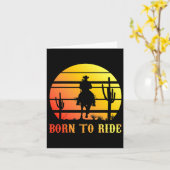 Pferdereiten1 Karte (Gelbe Blume)