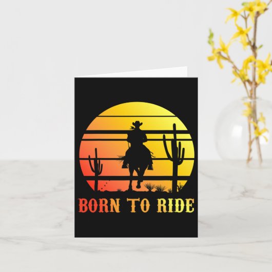 Pferdereiten1 Karte (Gelbe Blume)