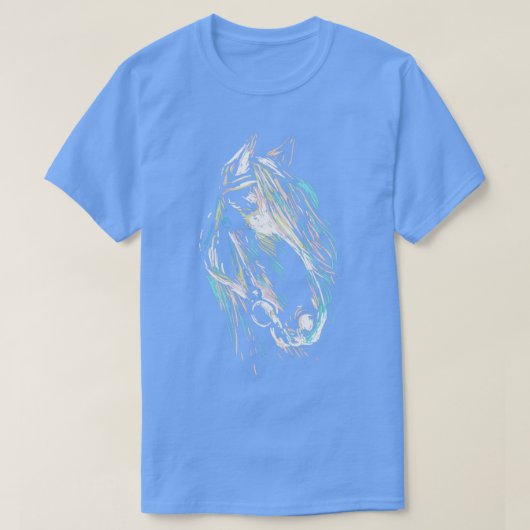 Pferdereiten1 T-Shirt (Design vorne)