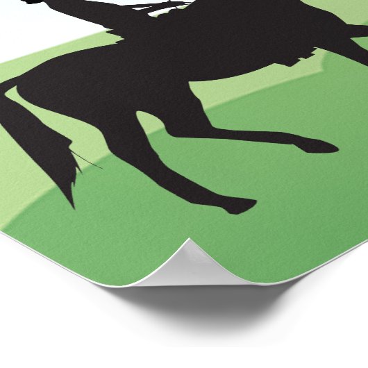 Pferdereiten 2025 Kalenderposter Poster (Ecke)