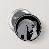 Pferdereiten Button (Vorne & Hinten)