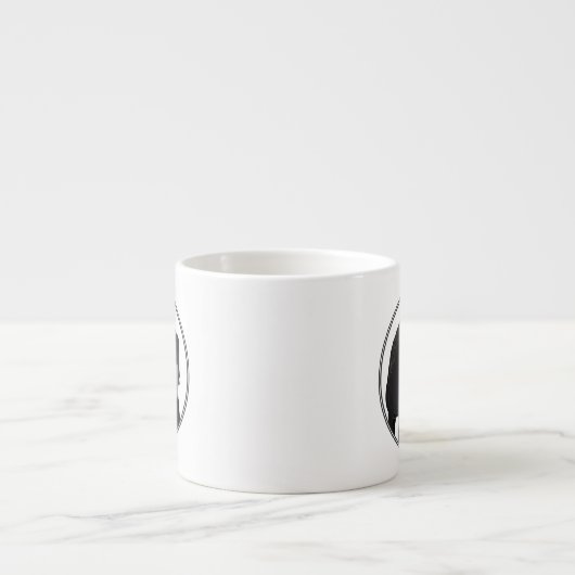 Pferdereiten Espressotasse (Vorderseite)