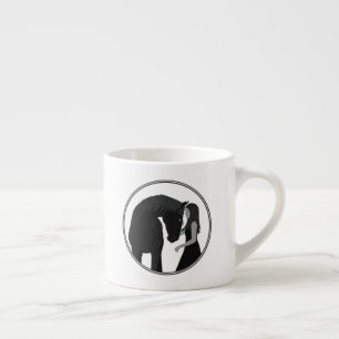 Pferdereiten Espressotasse