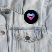 Pferdereiten für Frauen oder Mädchen Button (Beispiel)