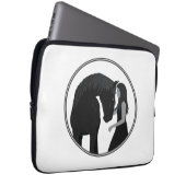 Pferdereiten Laptopschutzhülle (Vorne Rechts)