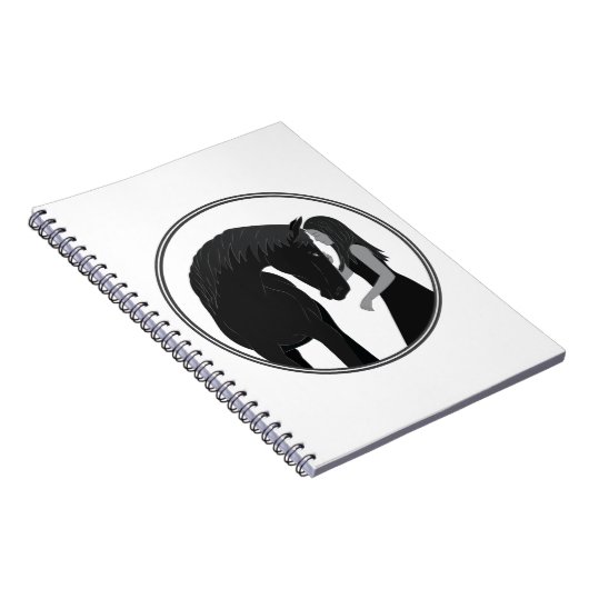 Pferdereiten Notizblock (Rechte Seite)