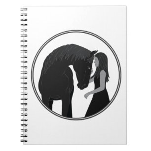 Pferdereiten Notizblock