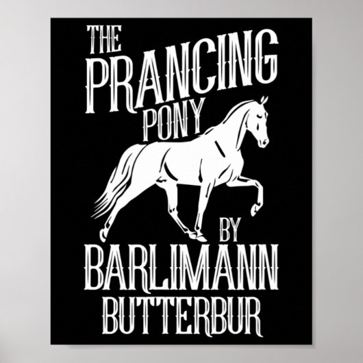 Pferdereiten Pony Poster (Vorne)