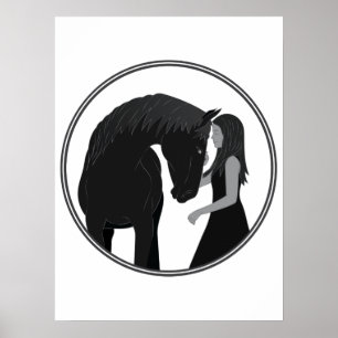 Pferdereiten Poster
