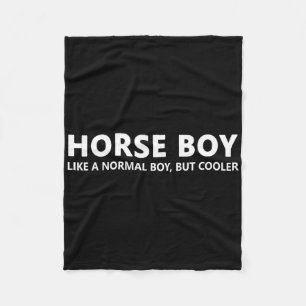 Pferdereiten Reitboy Fleecedecke