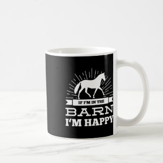 Pferdereiten Reiten im Stall Kaffeetasse