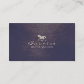 Pferdereiten Reiten Visitenkarte (Vorderseite)