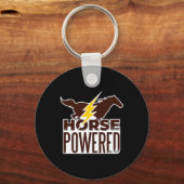 Pferdereiten Schlüsselanhänger (Vorderseite)