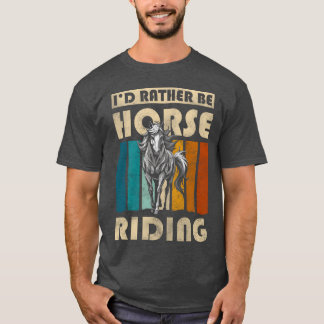 Pferdereiten Stable-Stallionournament-Freund T-Shirt