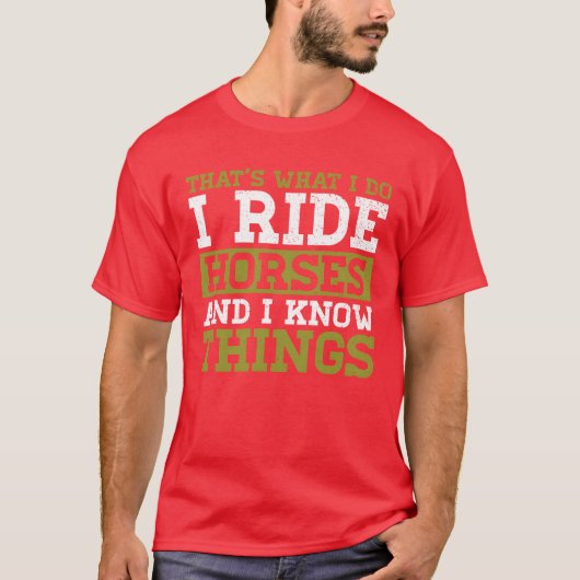 Pferdereiten Stallgraupony Geschenk T-Shirt (Vorderseite)