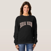 Pferdereiten Sweatshirt (Vorne ganz)