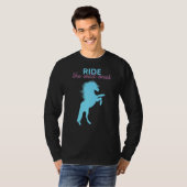 Pferdereiten T-Shirt (Vorne ganz)
