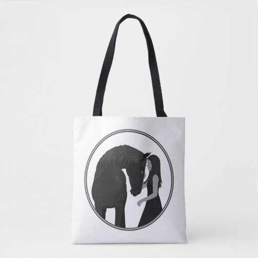 Pferdereiten Tasche (Vorderseite)