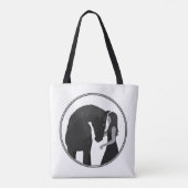 Pferdereiten Tasche (Rückseite)