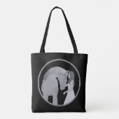 Pferdereiten Tasche (Rückseite)