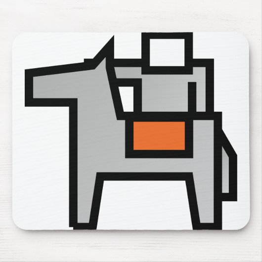 Pferdereiter 1 mousepad (Vorne)