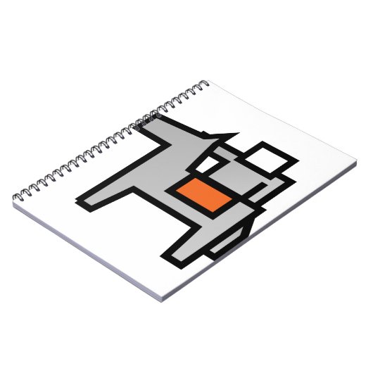 Pferdereiter 1 notizblock (Linke Seite)