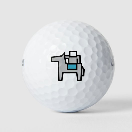 Pferdereiter 2 golfball (Vorderseite)