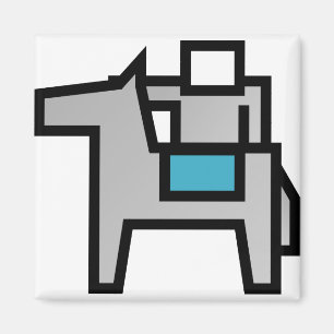 Pferdereiter 2 magnet