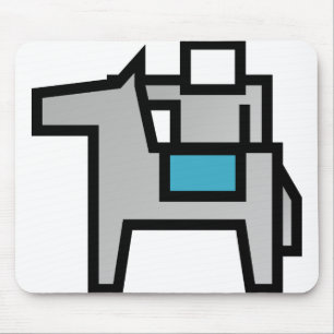 Pferdereiter 2 mousepad