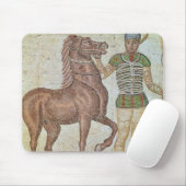 Pferdereiter in laufenden Farben Mousepad (Mit Mouse)