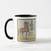 Pferdereiter in laufenden Farben Tasse (Links)