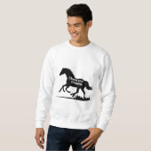 Pferdereiter Inspiration Sweatshirt (Vorne ganz)