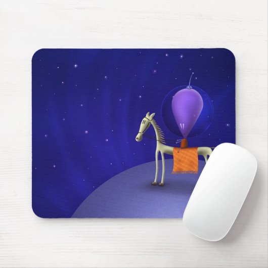 Pferdereiter Mousepad (Mit Mouse)