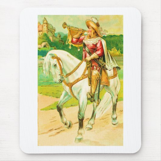 Pferdereiter Mousepad (Vorne)