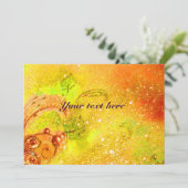 PFERDEREITER, MUSIK IN DER NACHT, gelbe Glitzern (Stehend Vorderseite)