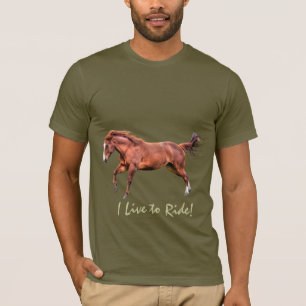 Pferdereiter Pferdedesigner T-Shirt