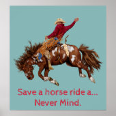 Pferdereiter Poster (Vorne)