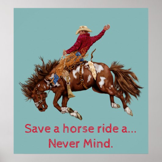 Pferdereiter Poster (Vorne)