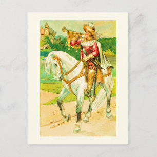 Pferdereiter Postkarte