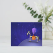 Pferdereiter Postkarte (Stehend Vorderseite)